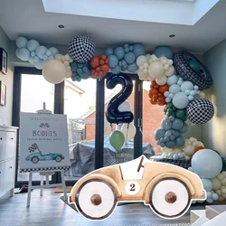 36Inch Vintage Car Cut Out Foam Board Two Fast Birthday Party Props Fast One Decoration Boy Birthday Party Backdrop Decor