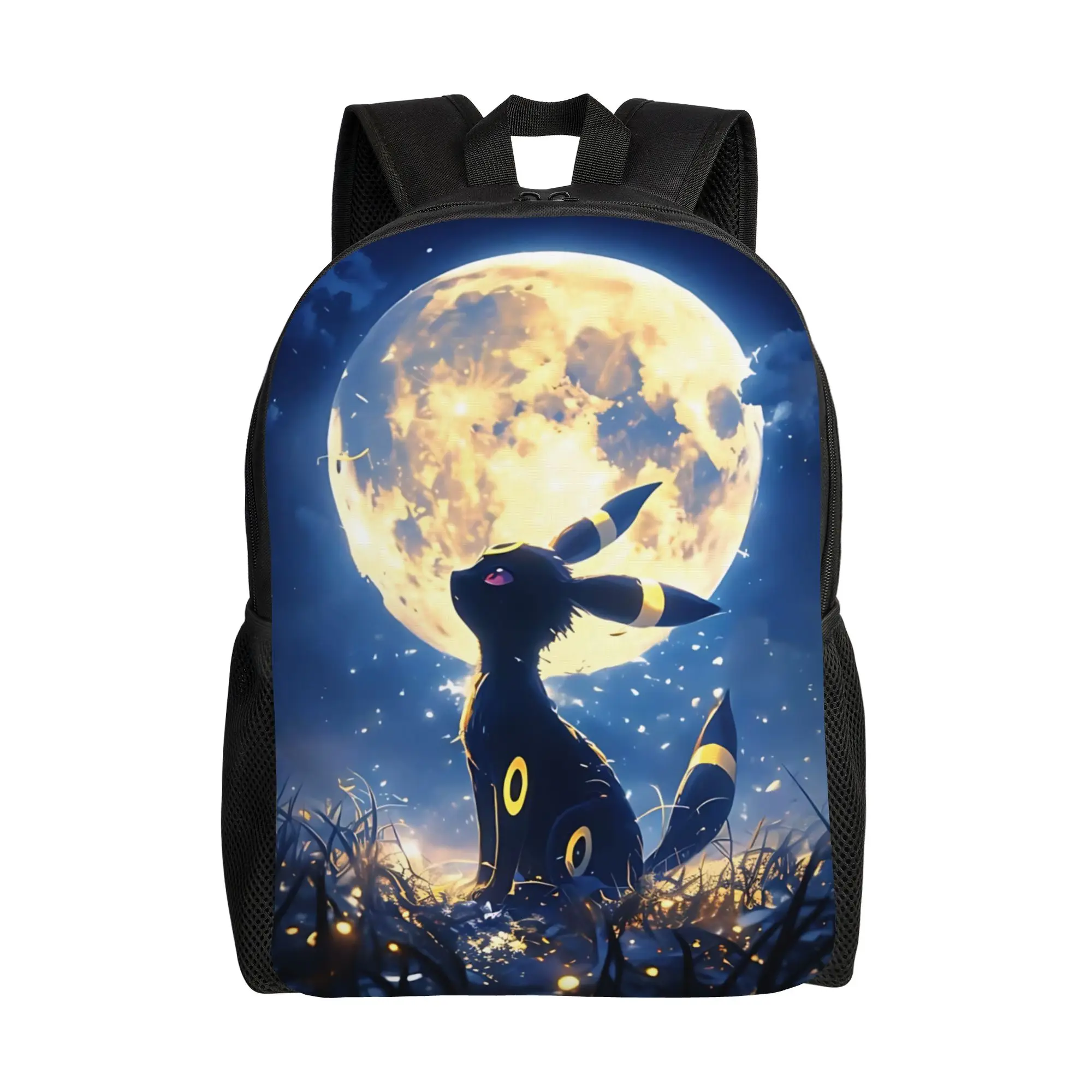 

1PC Fashion Backpacks Eeveelution Eevee pokemon Daypack funko New Journey Zipper Closure Rucksack