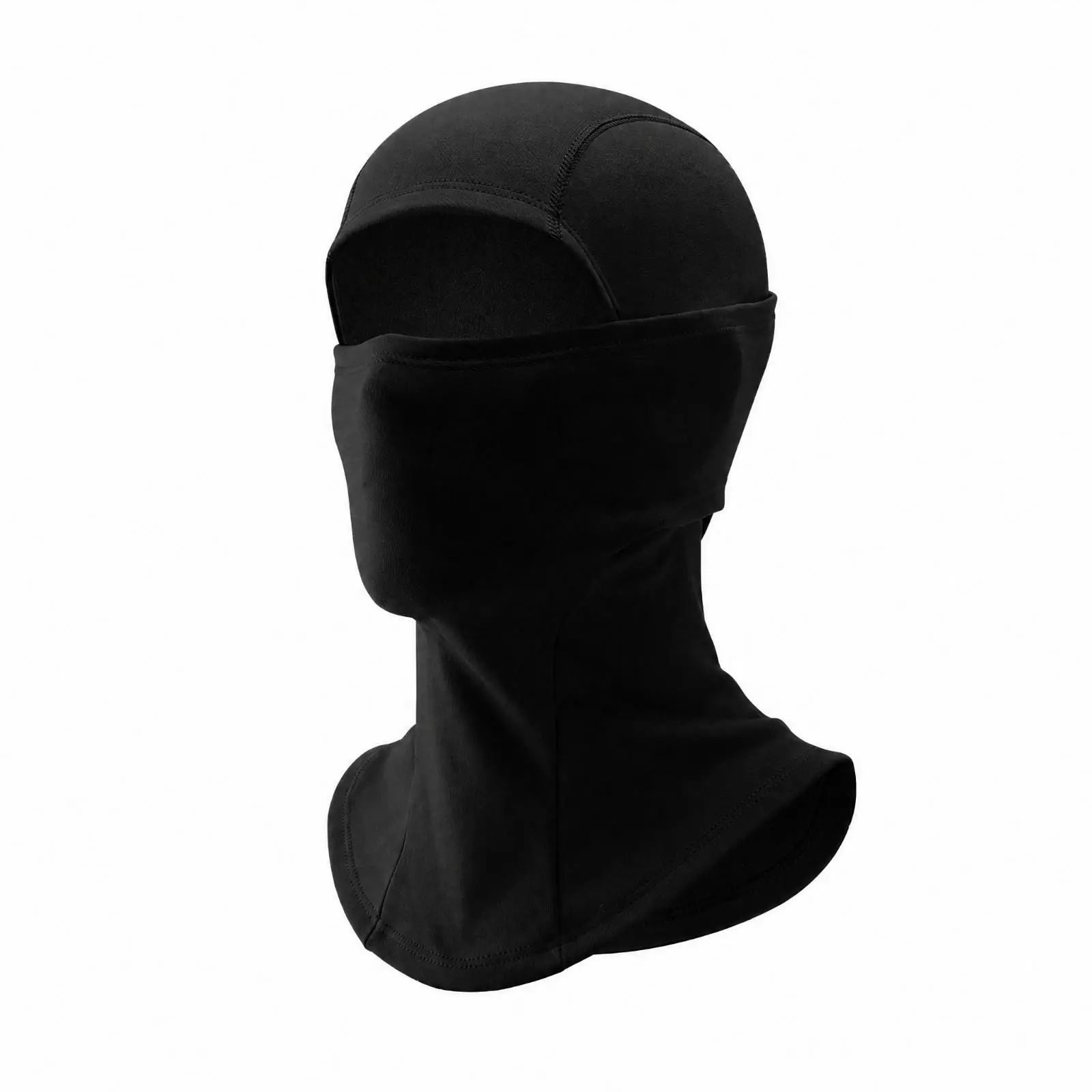 Winter Cycling Balaclava Full Face Mask Spandex Fleece Lined Windproof Cover for Cold Weather Outdoor Workouts