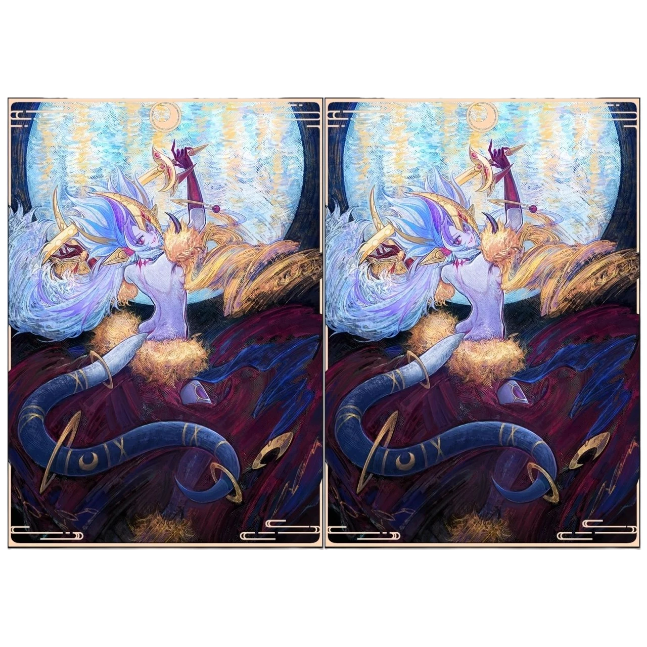 

60 шт. Yu-Gi-Oh! Держатель для карт Lunalight Leo Dancer Theme, 63x90 мм, защитный чехол для коллекционных карт анимационных игр, игрушки