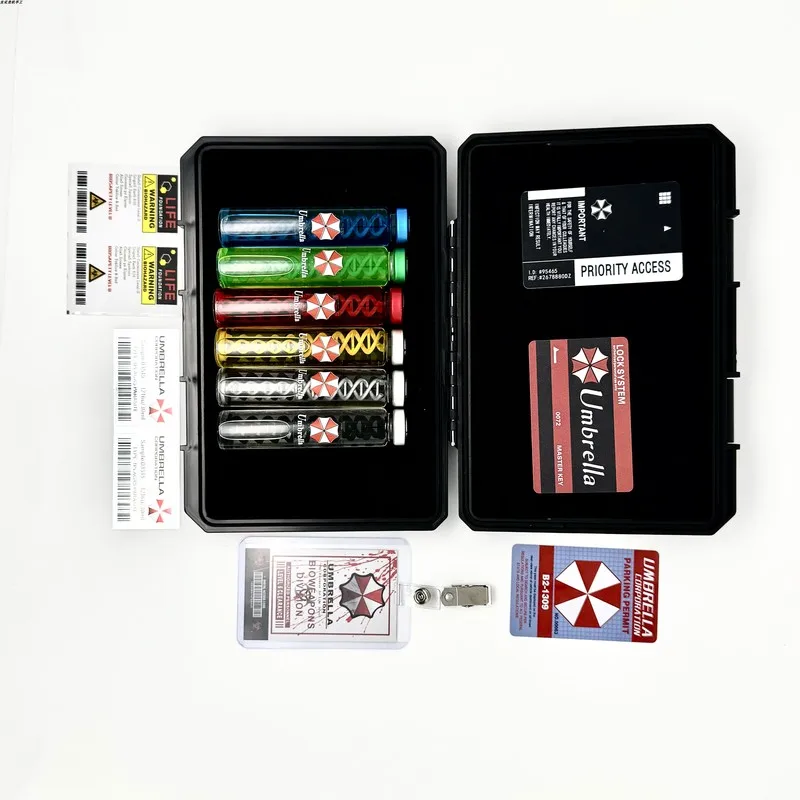 Resident Evil ручной работы T-Virus образец бутылки реквизит для косплея DIY Коллекционный подарок на день и день рождения в кино