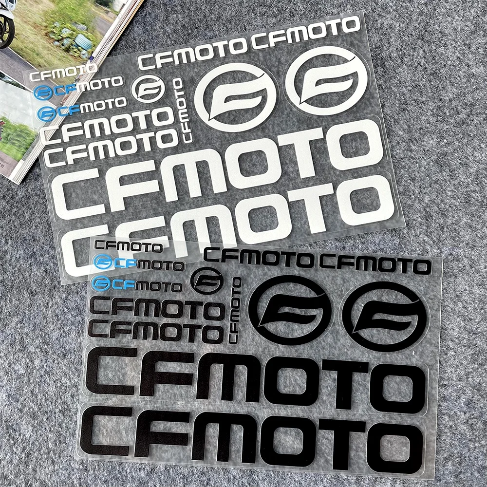 3D PU Motorcycle Sticker Body Helmet Waterproof Decals for CFMOTO 800mt 650mt clx700 CForce 520 ATV800 650GT NK 450SR