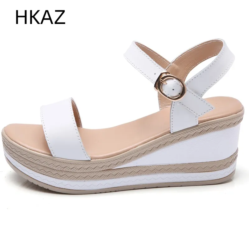 Wedge Sandal with Platform Women Outdoor Beach Fashion Flats Shoes Breathable Sport with Platform Trendy Sandals New In Summer