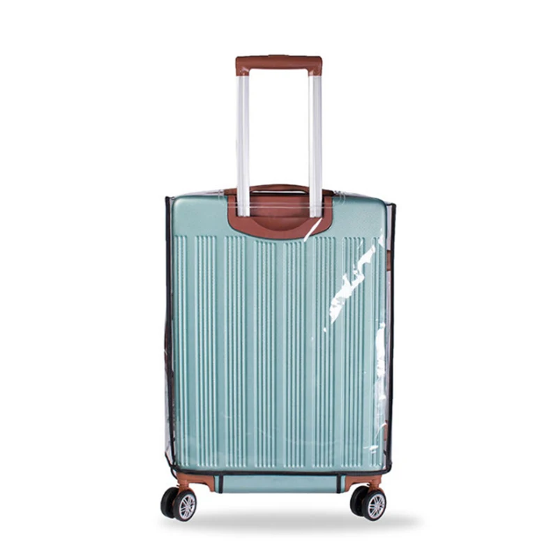 PVC Transparent Trolley Case Cover Waterproof Luggage Storage Covers Travel Dustproof Protector Luggage Suitcase Covers Supplies