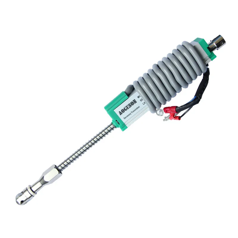 Micron KTR 10 25 50 100mm Linear Displacement Sensor Automatic Reset Electronic Ruler Miniature Spring Displacement Transducer