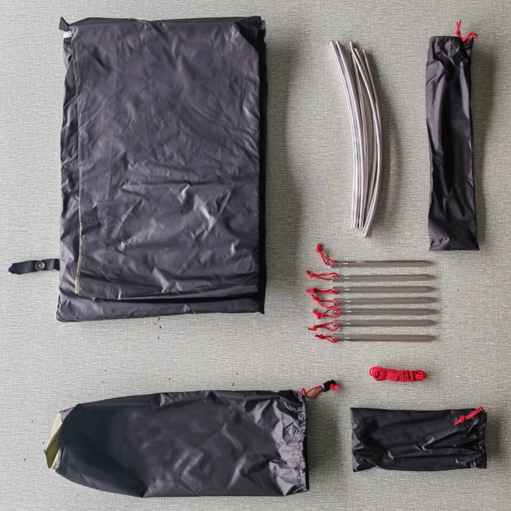 

Camping Trip 220cm X 90cm X 50cm Easy Setup Tent Lightweight Hiking Tent Easy Installation Tear-resistant Fabric