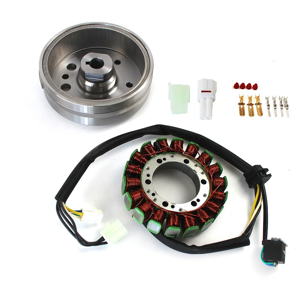 32102-38F00 32102-38F01 32101-38F00 Flywheel Rotor Stator Kit For Suzuki LTA LTF 400 Eiger 2002-2007 4x4 Auto