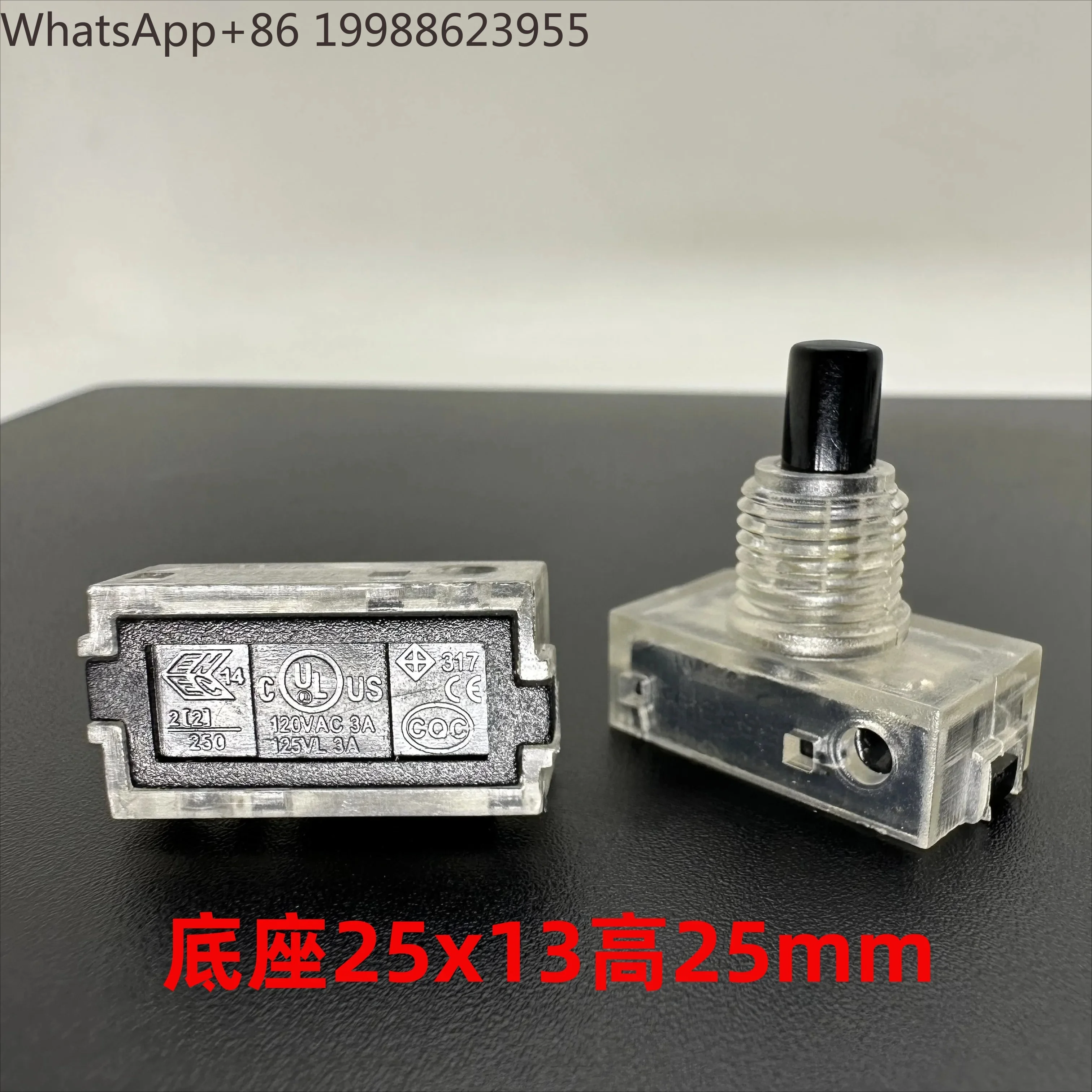 20PCS imported 317 self-locking inner core small switch desk lamp power button foot pedal floor lamp