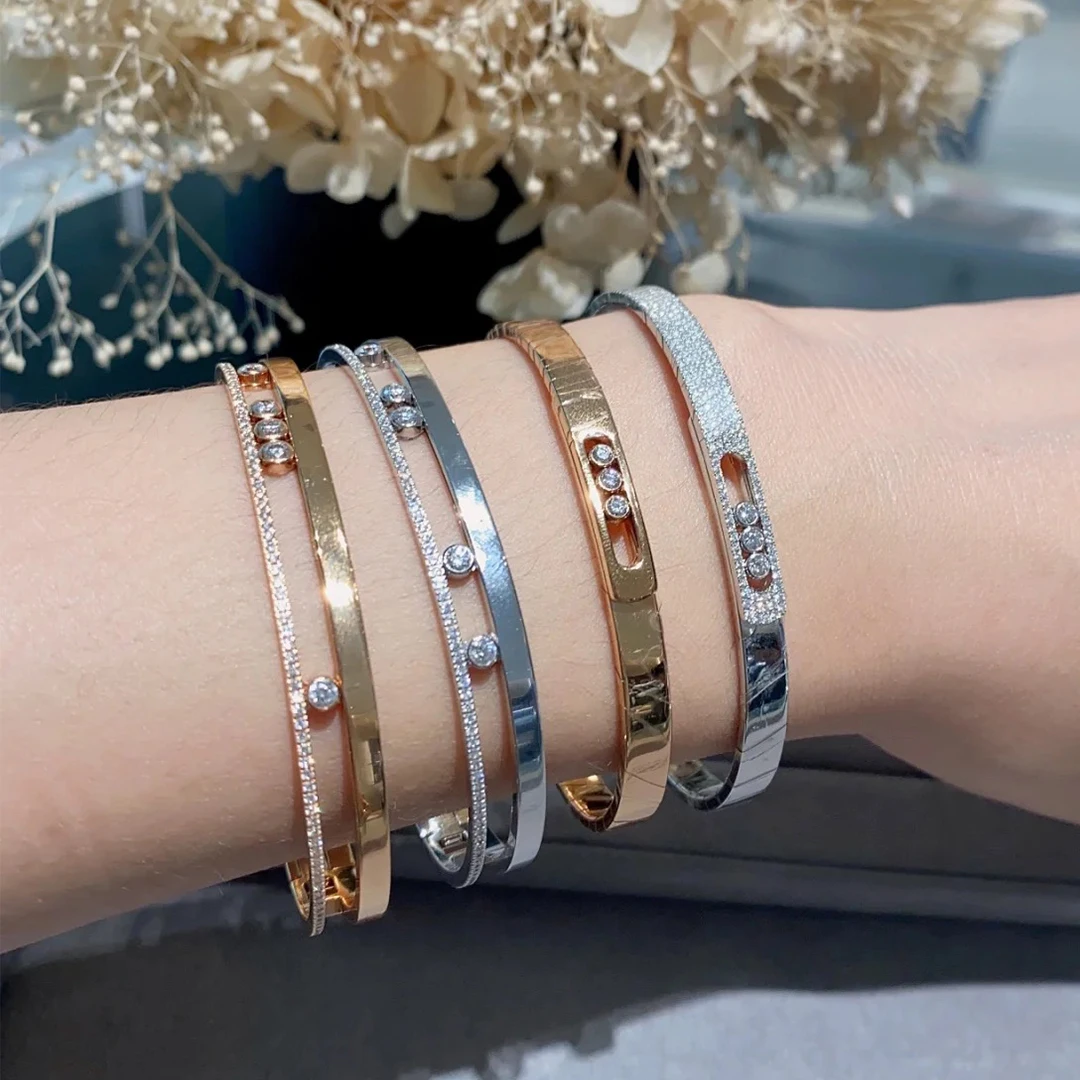 

Роскошный ювелирный браслет из стерлингового серебра 925 пробы для женщин и мужчин. Изысканные украшения для вечеринок, подарки на годовщину для пар