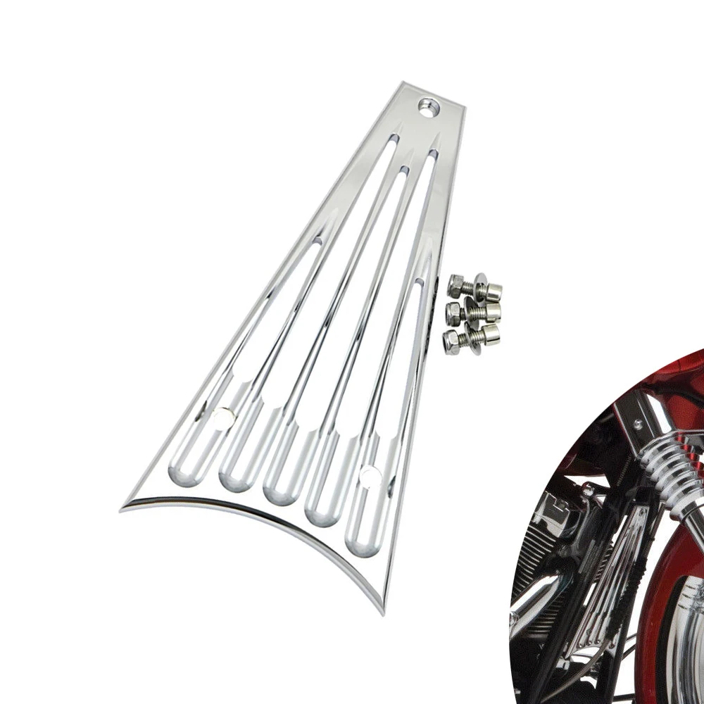 

Motorcycle Chrome Radiator Frame Grill Cover Aluminum For Harley Touring Street Road Glide 2014-2016 Accessories