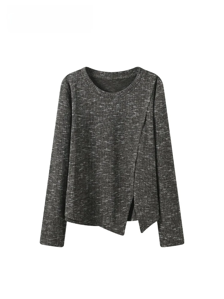 

Модный осенний топ для женщин больших размеров: скрывающий фигуру, асимметричный, стройнящий, для повседневной носки...