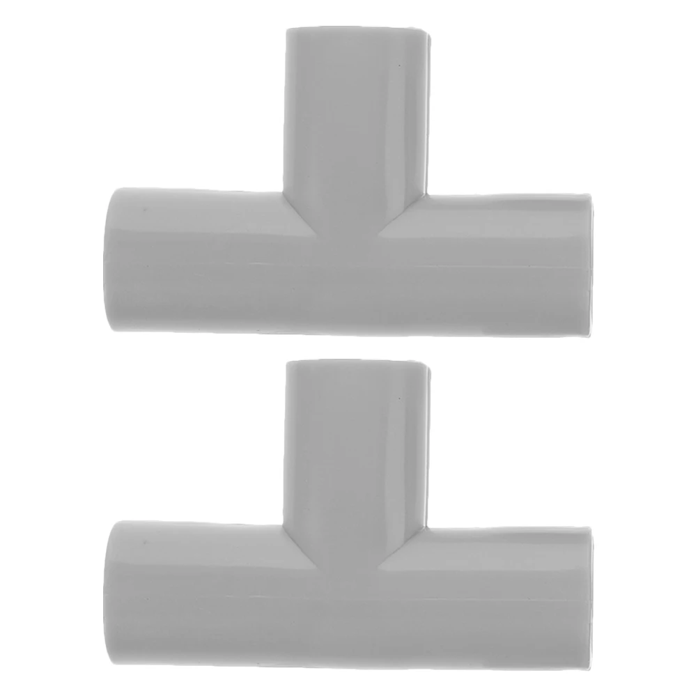 2 個ベビーサークルパイプ継手ベビー 3 ウェイティーコネクタ家具グレードのプラスチックパイプコネクタベビーセーフティフェンスアクセサリー