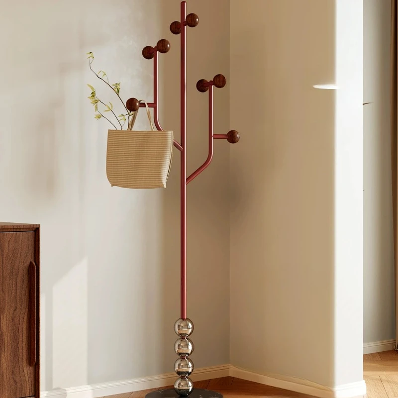 Minimalist Storage Clothes Rack Mirror Rotating Luxury Wall Clothes Clothes Rack Drying Nordic Colgador Ropa Furniture For Home
