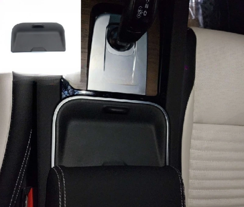 

For Land Rover Discovery Sport Black Cup Holder Cover Lid Armrest Upper Cover