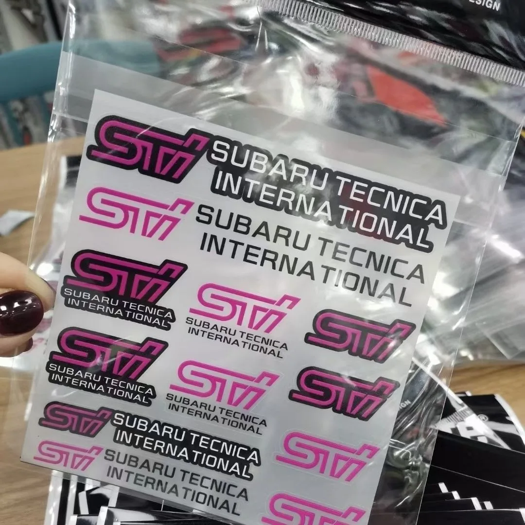 ملصقات شارة السيارة لتزيين الجسم شارات الفينيل المقاومة للماء لسوبارو STI فورستر Outback Legacy Impreza BRZ TRIBECA WRC WRX XV #1