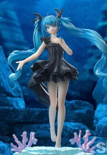 متوفر في المخزون الأصلي SEGA Luminasta Miku Diva Project MEGA 39's Miku-Deep Sea Girl دمى أنيمي أرقام اللعب الهدايا