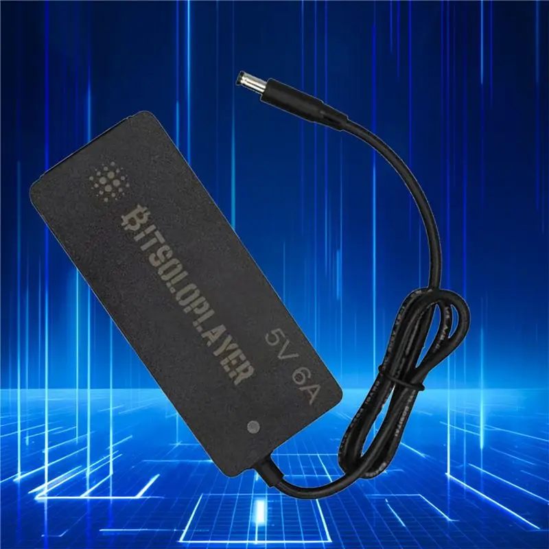 ABVO-2X For 5V 6A 30W DC Power Supply Adapter For Max,Ultra,Gamma,Nerdaxe Power Adapter EU PLUG