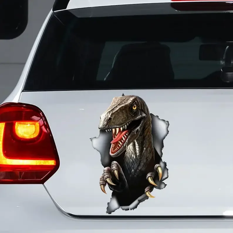 

Dinosaur car decal, Dinosaur magnet, Dinosaur sticker, car decoration