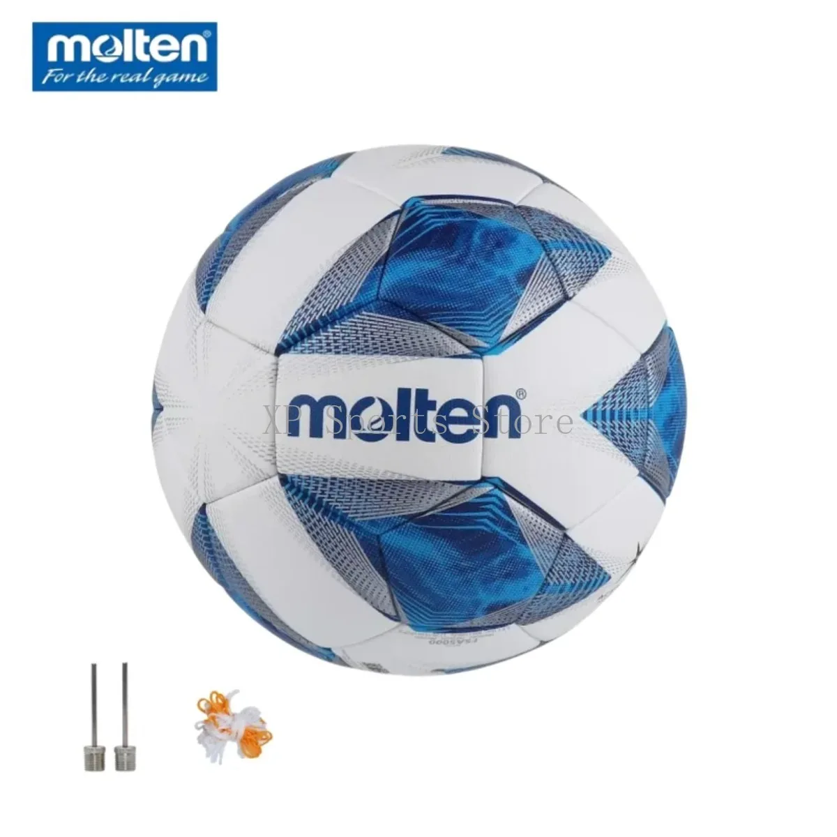 Molten F5A5000 Size 5 Soccer Ball - Wear Resistant Pro Football, Original Quality,Euro 2024 Inspired, Ideal for Training&Matches