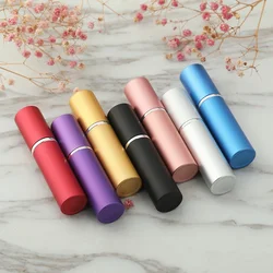 5ml Mini  Portable Refillable Perfume Bottle Aluminum Spray Bottle Travel Container with Empty Atomizer Bottles