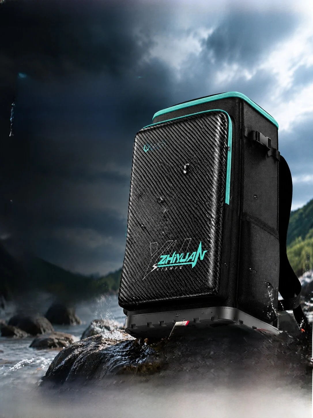Mochila para Silla de Pesca, Ligera, Resistente, Multifuncional, Bolsa para Equipo de Pesca Knight Rider, Suministros para Viajes, Campismo y Actividades al Aire Libre
