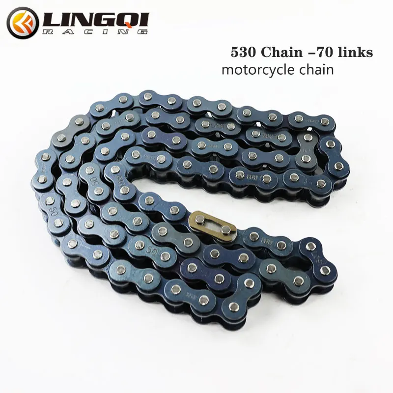 LYNNCHI Motorcycle 530 70-104 Links Chain Oil Seal Chains Mster Link For ATV Quad Pit Dirt Bike Go Kart Off Road Accessories