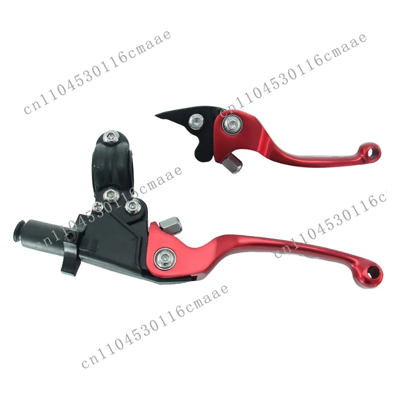 CNC Aluminum Second Pit Bicycle Brake Lever Folding Dirt Bicycle Clutch Lever for WR CRF KLX YZF RMZ