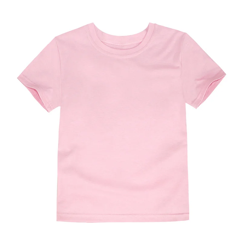 1 3 5 7 9 11 13 Years Children\'s Clothes Summer Boys Sport Tops Teen T-shirts Girls Cotton Tees Baby Solid Short Sleeve Shirts
