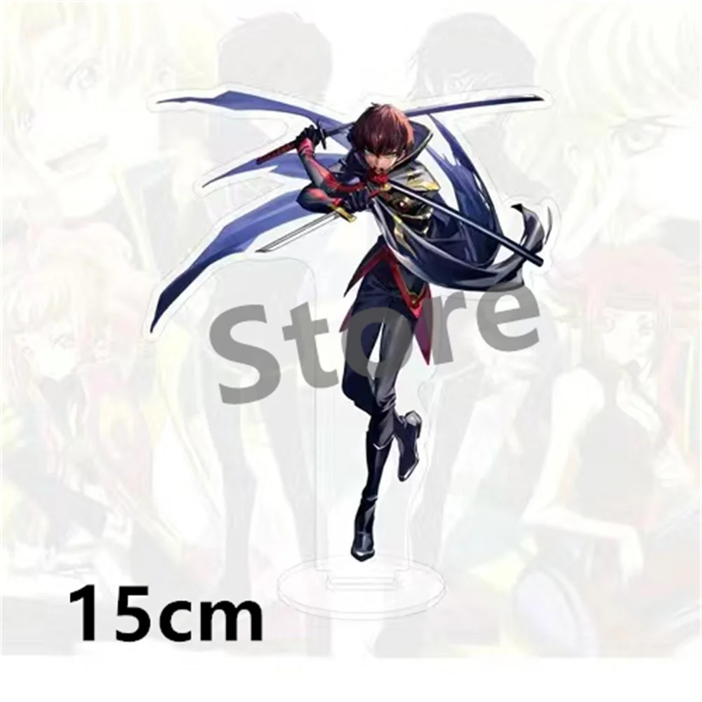 Anime Code Geass Acrylic Stand Action Figure Toy Code Geass PVC Desktop Stand Model Toys Gift 15cm