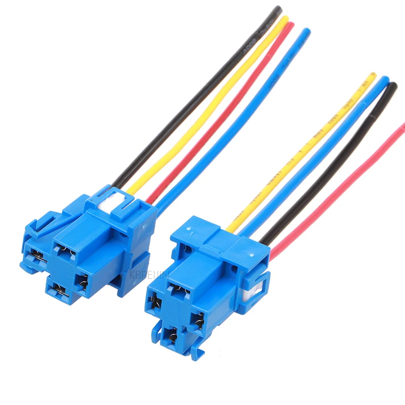 2x For Nissan Bluebird Relay Socket Adapter Connector Wiring Harness Accessories
