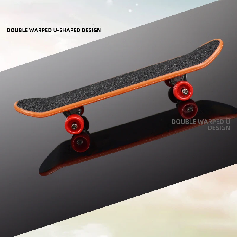 5Pcs Mini Finger Board Tech Truck Finger Skateboards Children's Toy Alloy Stent Tabletop Skate For Kid Toys Gift