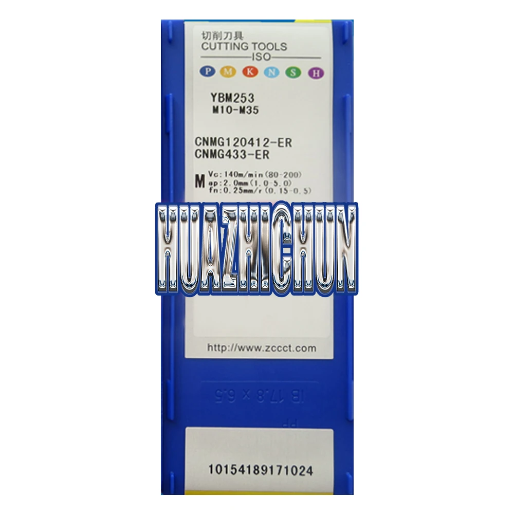 

HUAZHICHUN YBM151 253 CNMG120412-ER General turning inserts