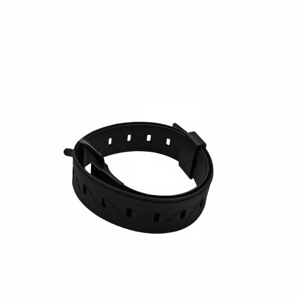 Belt Buckle Rubber Tension Strap Adjustable Reusable Luggage Bundling Strap 35/45/55cm Silicone Cargo Tie-Down Strap