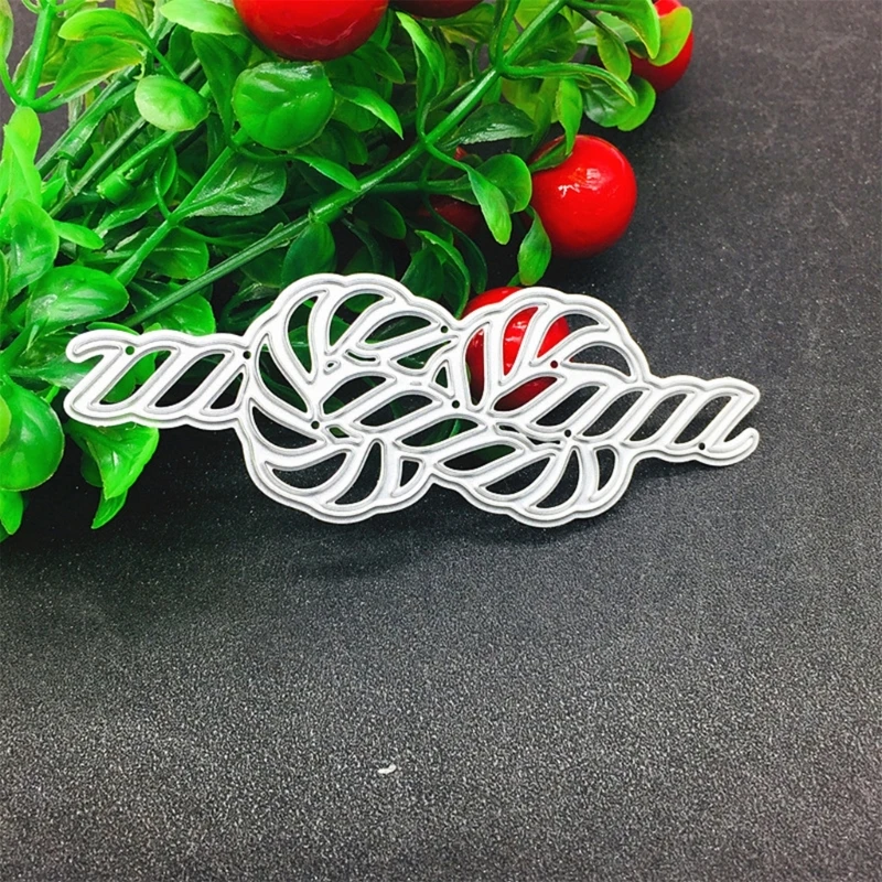 Novedad-troqueles Metal cuerda, troqueles corte nudo DIY, molde en relieve, decoración