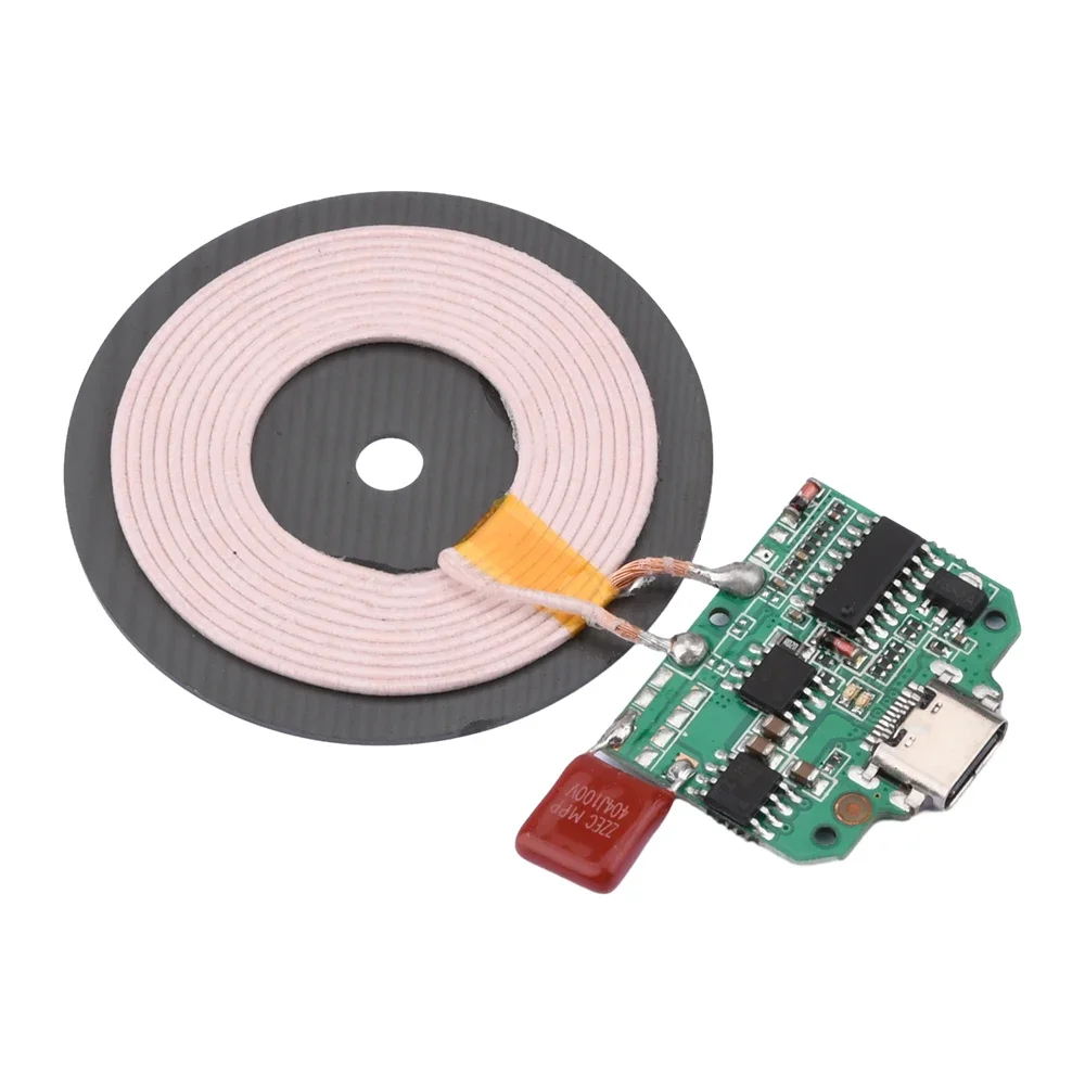 Modul Pengisi Daya Nirkabel Ponsel Motherboard Pengisi Daya Cepat 5-15W Modul PCBA Papan Pengisi Daya Nirkabel Pengisian Daya Cepat 12V
