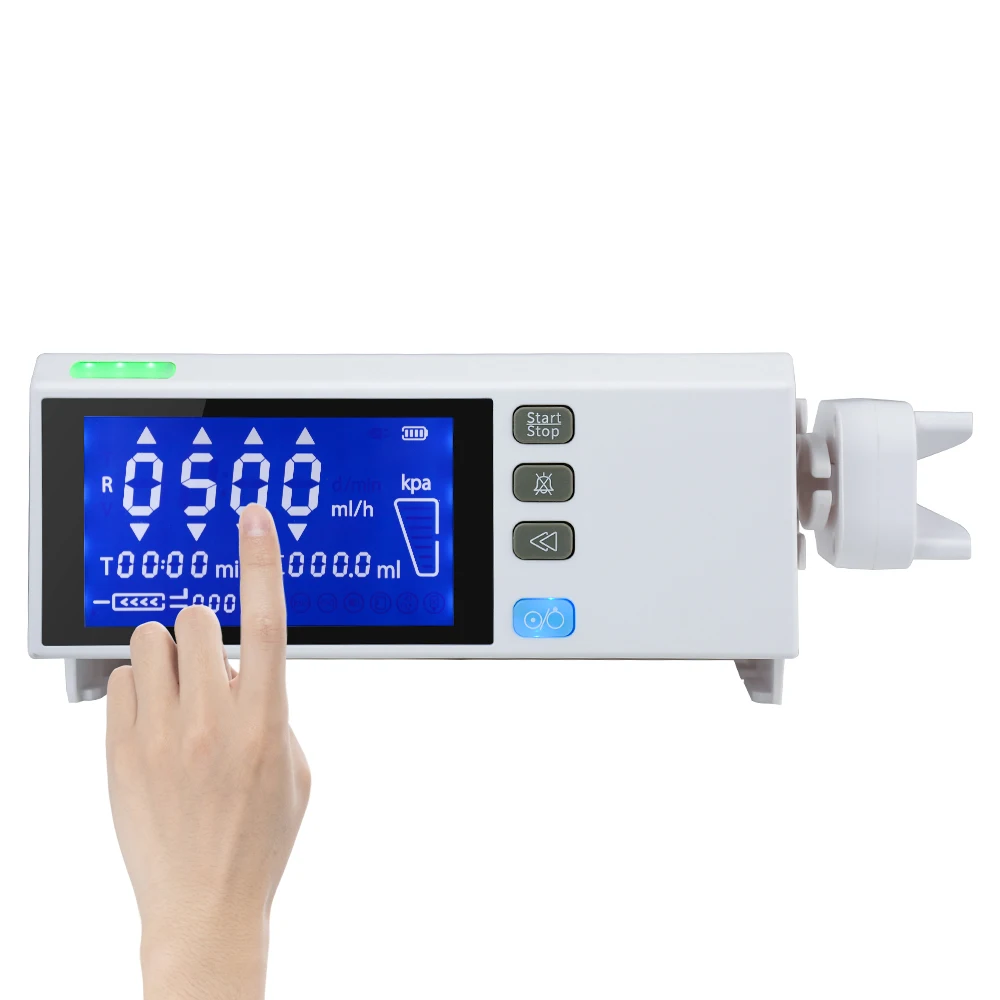 

Syringe Pump for Human Large LCD Display Electric Medical Single channel Infusion Syringe Pump Iv Infusion Pump