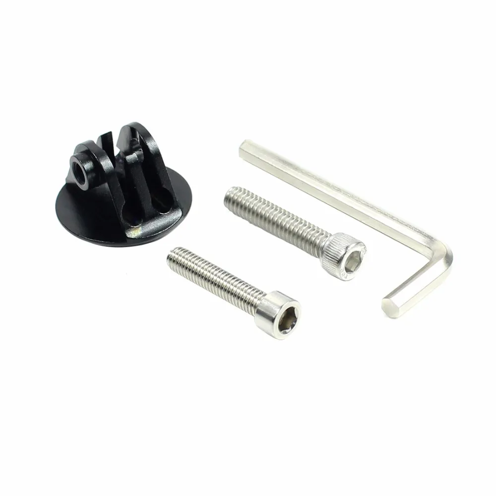Für Gopro Fahrrad Headset Top Cap Halter Mount Adapter Halterung Mit Schraube Für Gopro 10, 9, 8, 7, 6, 5, Sjcam für Osmo Sony Kamera Basis – Detail 3