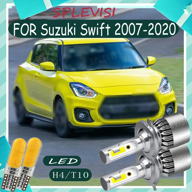 

Quick Installation Wide Beam Range Reliable 9003 H4 LED headlight For Suzuki Swift 2007 2008 2009 2010 2012 2013 2014 2015-2020