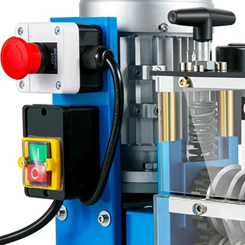 Electric wire stripping machine Fully automatic waste wire and cable peeler  75 feet/min wire stripping