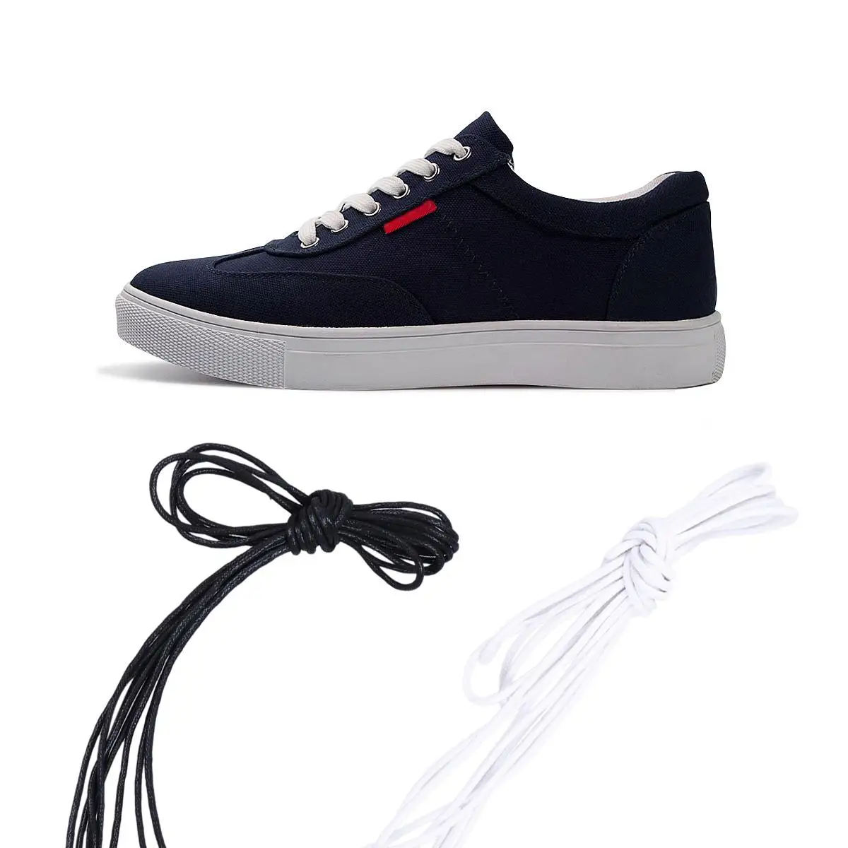 12 Pcs Round Shoe Laces Waxed Cotton Thin Shoelace 5mm for Dress Shoes Accessories Casual Sneakers