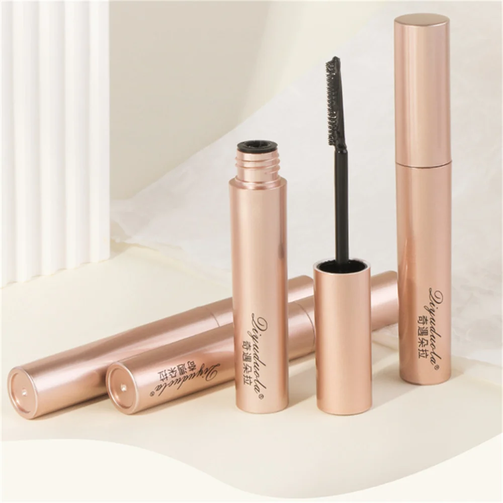 Waterproof And Sweatproof Lengthening Mascara Cosmetic Mascara Black Anti-sweat Mascara Long Eyelashes Thick Mascara Smooth