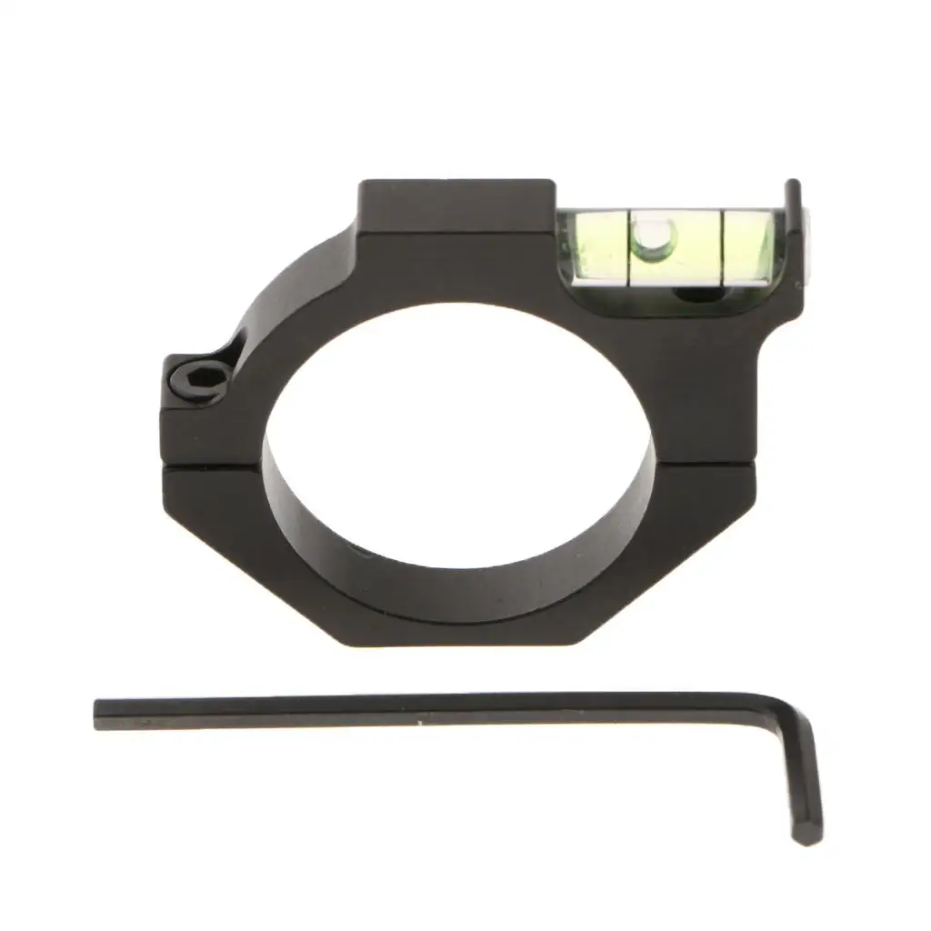 Precision Alloy Spirit Level Clamp 25.4mm Tube Bubble Level Holder for Outdoor Telescope Games