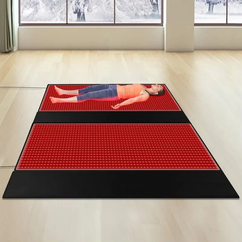 2026 New Red Light Therapy Pads LED 660&850nm Near Infrared Light Therapy Pads Large Pads for Whole Body Treatment
