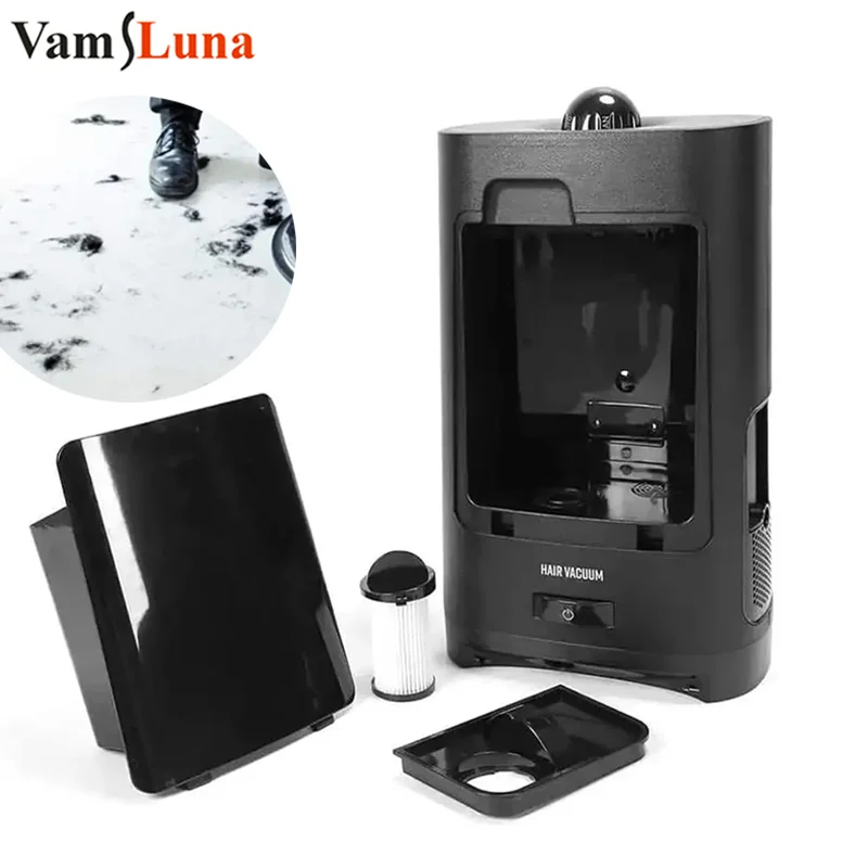 1400W 스마트 헤어 드라이어 먼지 수집기 - 전문 헤어 살롱 진공 시스템 (손상된 모발 및 잔해 제거용)