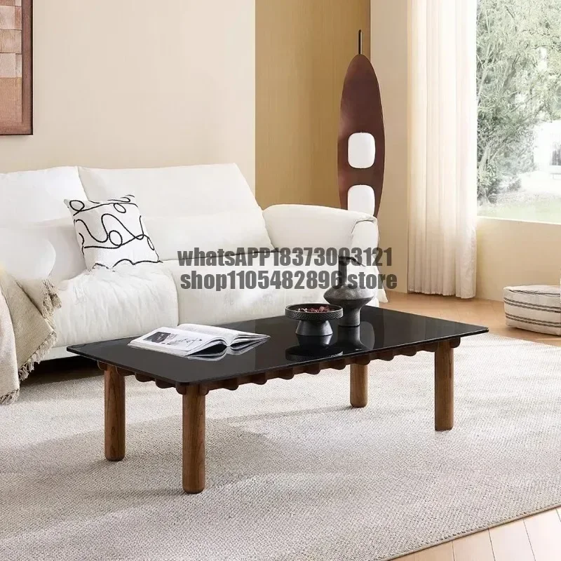 Coffee Table Cheap Decoration Modern Wood Coffee Table Living Room Aesthetic Mesa Auxiliar Postmodern Furniture
