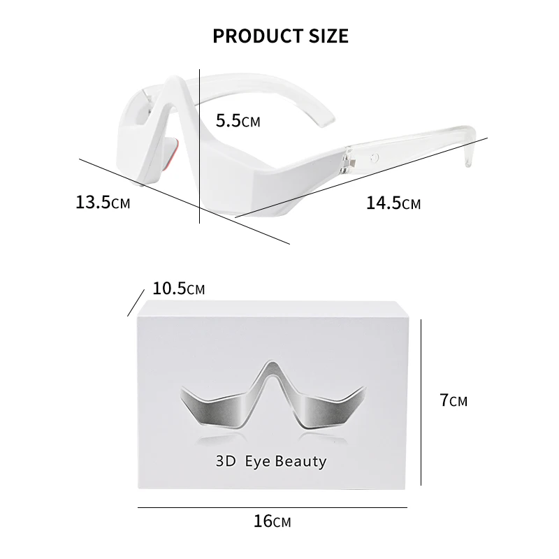 3D Eye Beauty Effectieve afstandsbediening van oogzakken Dark Circales 360° °   Verzorging voor donkere kringen, wallen en fijne lijntjes voor de jeugd