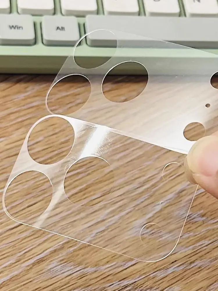 3–5 Stück HD/Matte Objektiv Fiber Base Schutzfolie für iPhone 17 Pro Max 17 Pro Transparente Faser Hohllinse Chassis Film ﻿