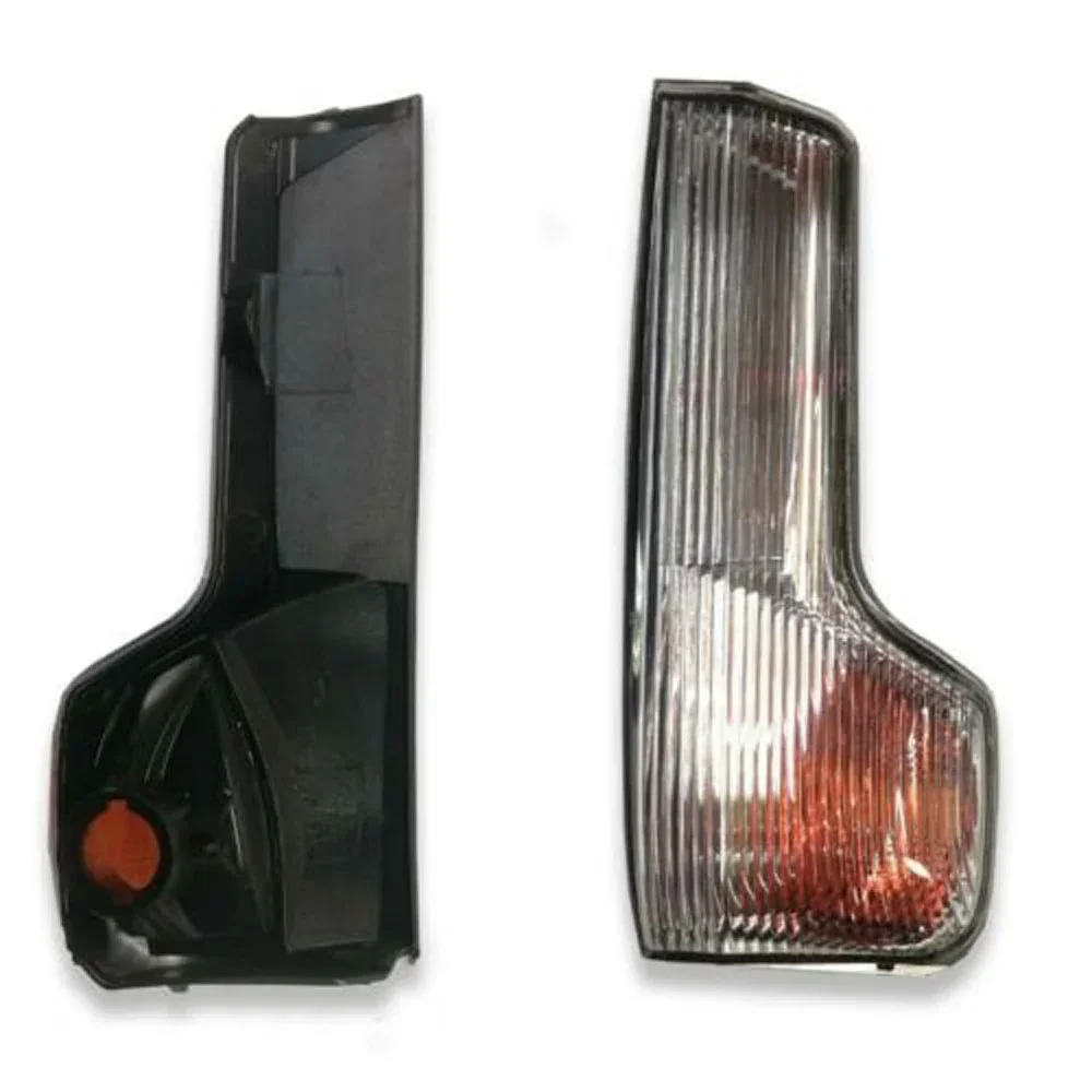 Luces de señal de giro del espejo retrovisor lateral izquierdo y derecho, carcasa de lámpara indicadora de marcha atrás sin bombilla para Iveco