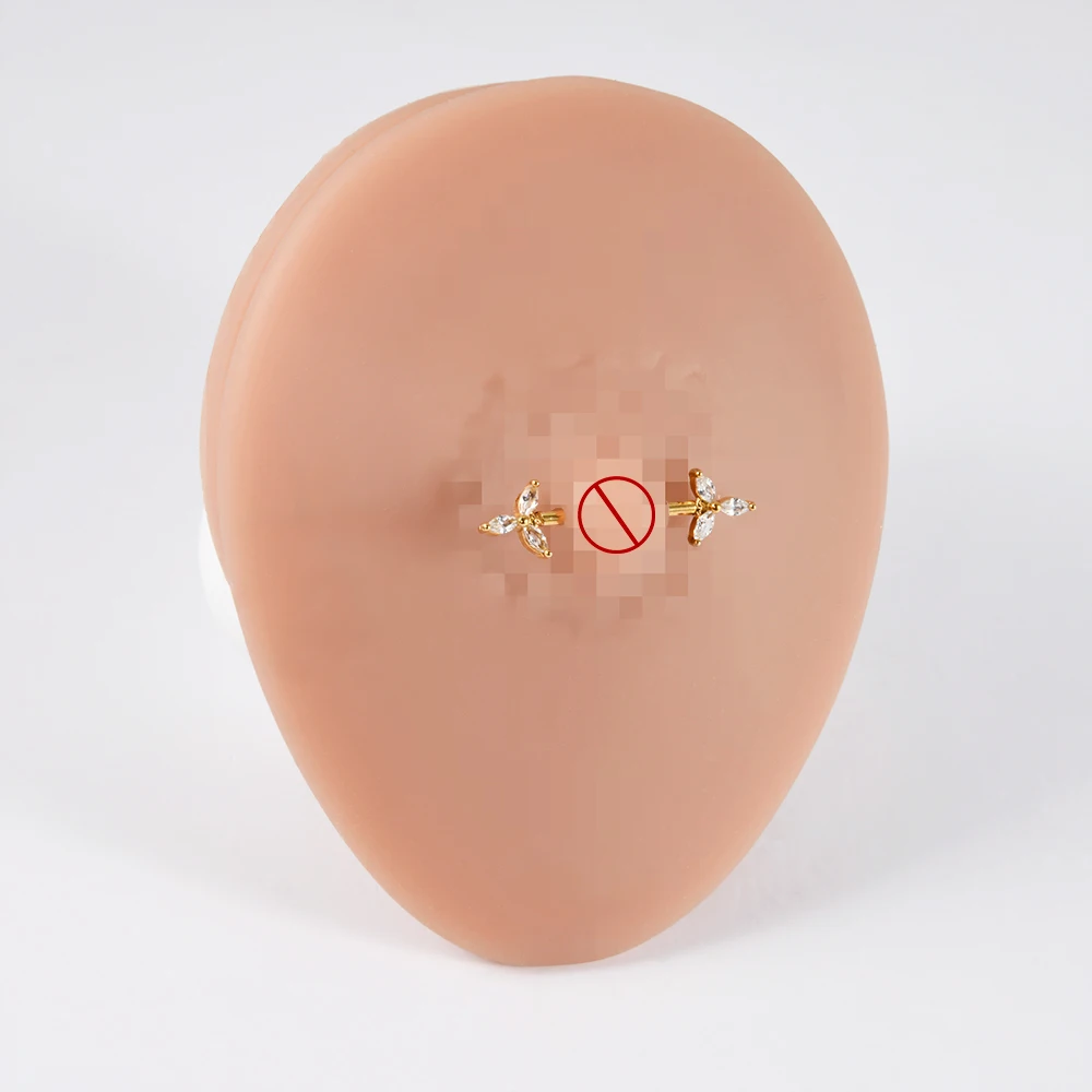 1PC Rvs Marquise Trapezium Zirconia Kroon Windmolen Interne Draad Rechte Staaf Tepel Schild Body Piercing Sieraden