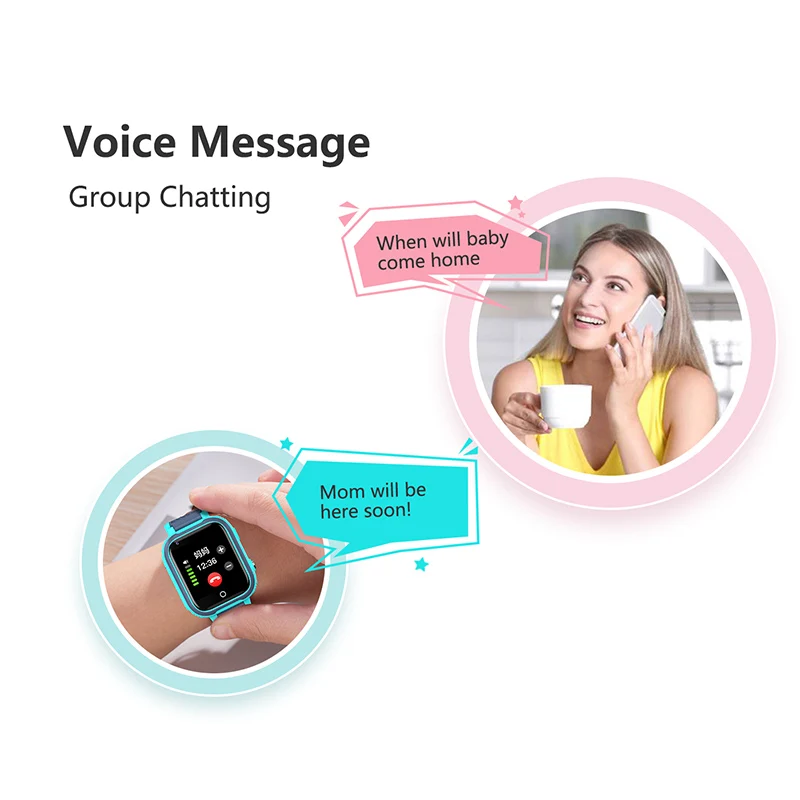 4G Kids Smart Watch GPS WIFI Child Students Smartwatch IP67 Waterproof  Video Call Camera Monitor Tracker Location Phone Watch